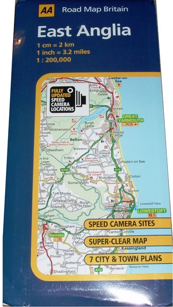 AA Sheet 4 East Anglia 2008 cover